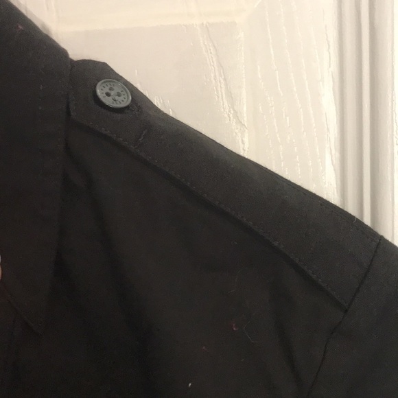 Express button up black top small - Picture 5 of 6